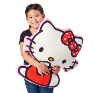 SANRIO Rare Hello Kitty Valentine's Day Plush Pillow Pink Cloud Hugger Northwest